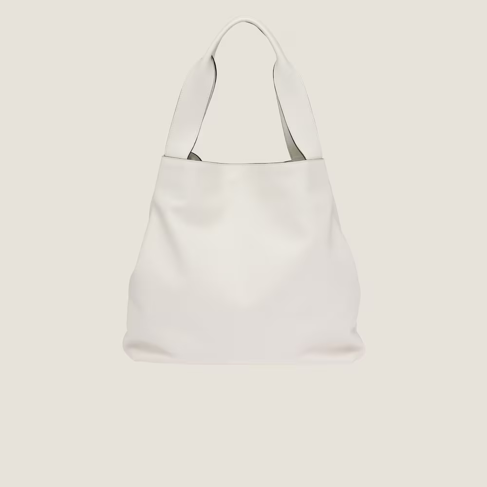Leather hobo bag